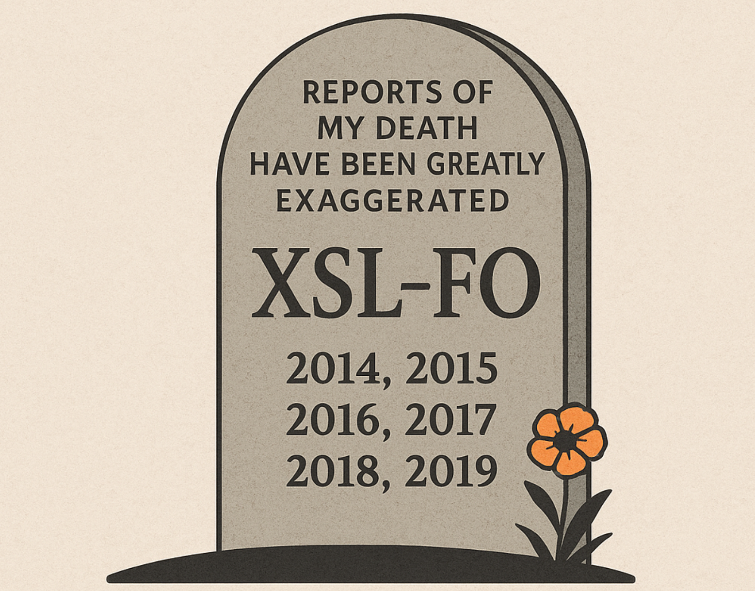 XSL-FO Is Dead, CSS Paged Media Is Prime Suspect